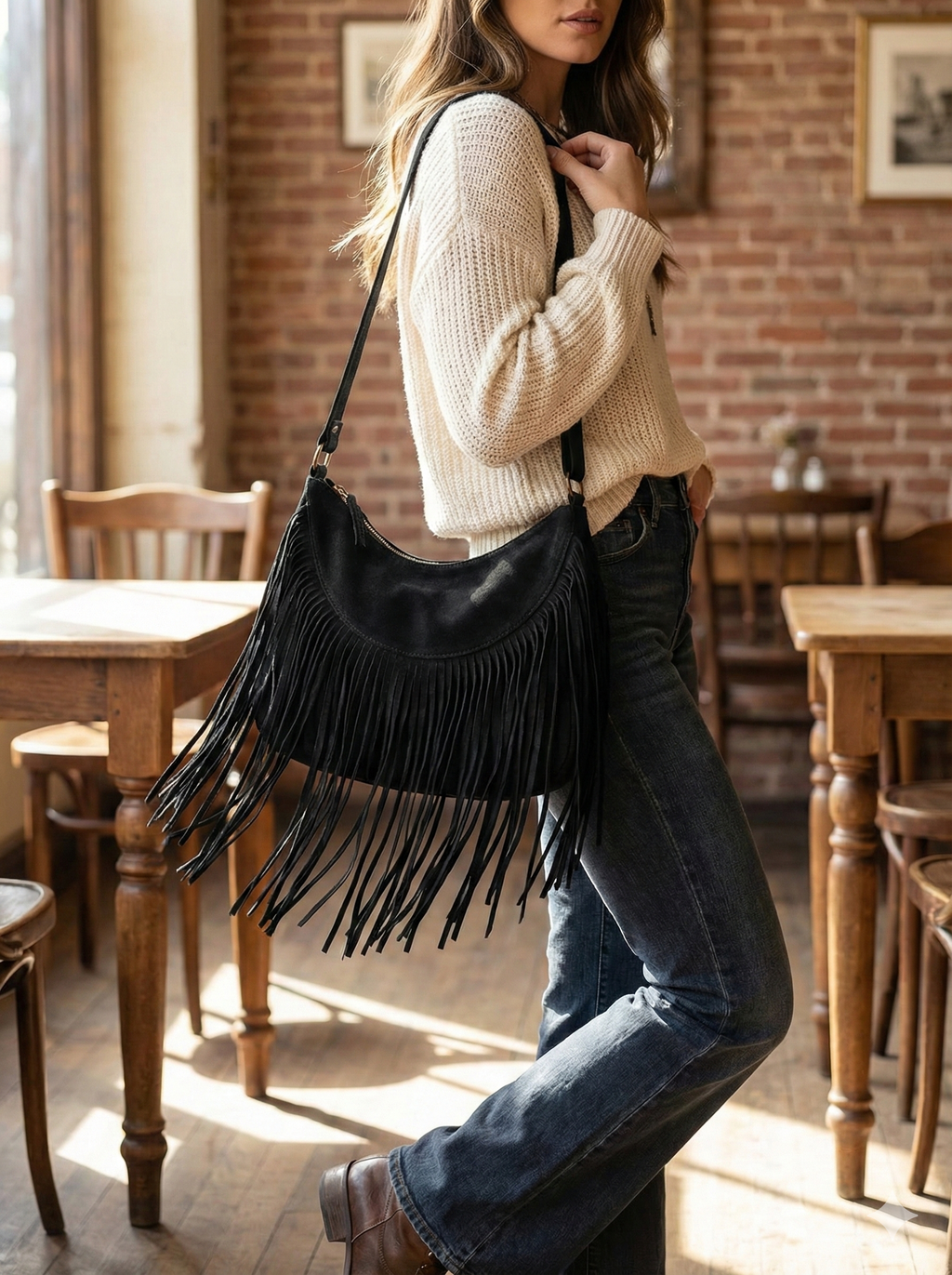 LONG&SON Women's Handbag Fashion Bag Crossbody Bag