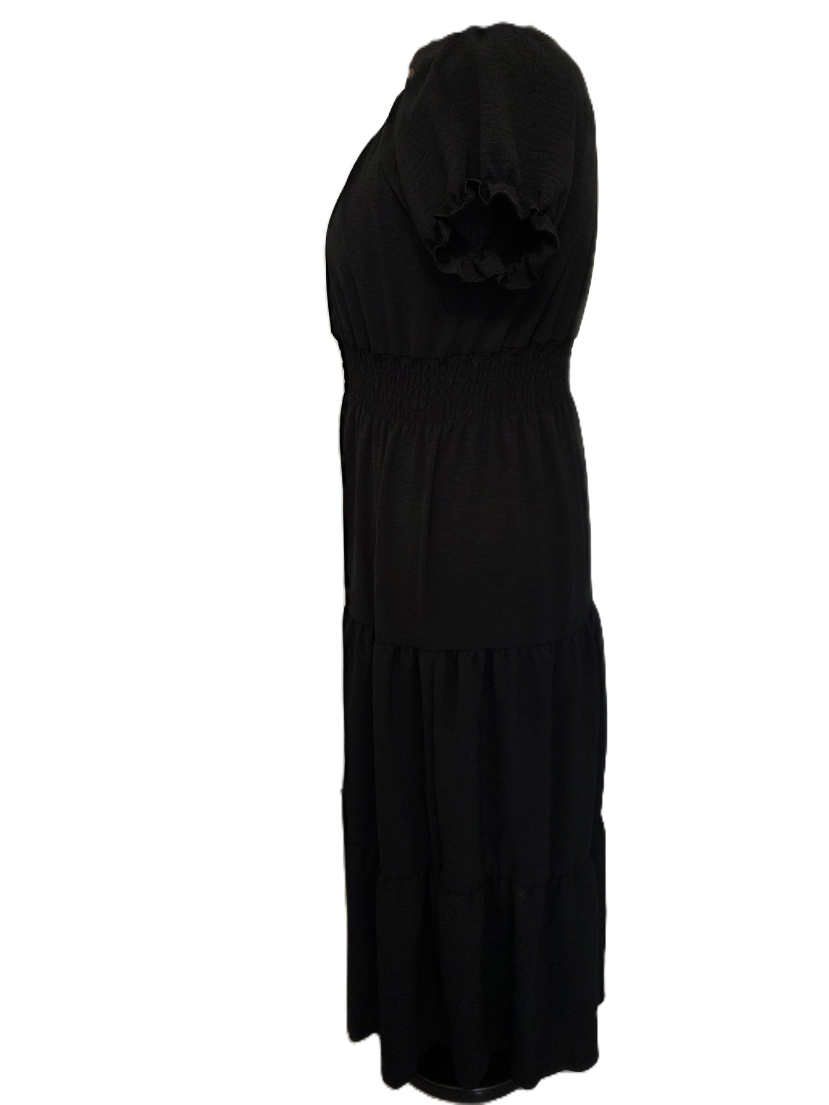 Tiered Dress Very soft and comfy Ladies Viscose 100% One Size:Regular (14-18)