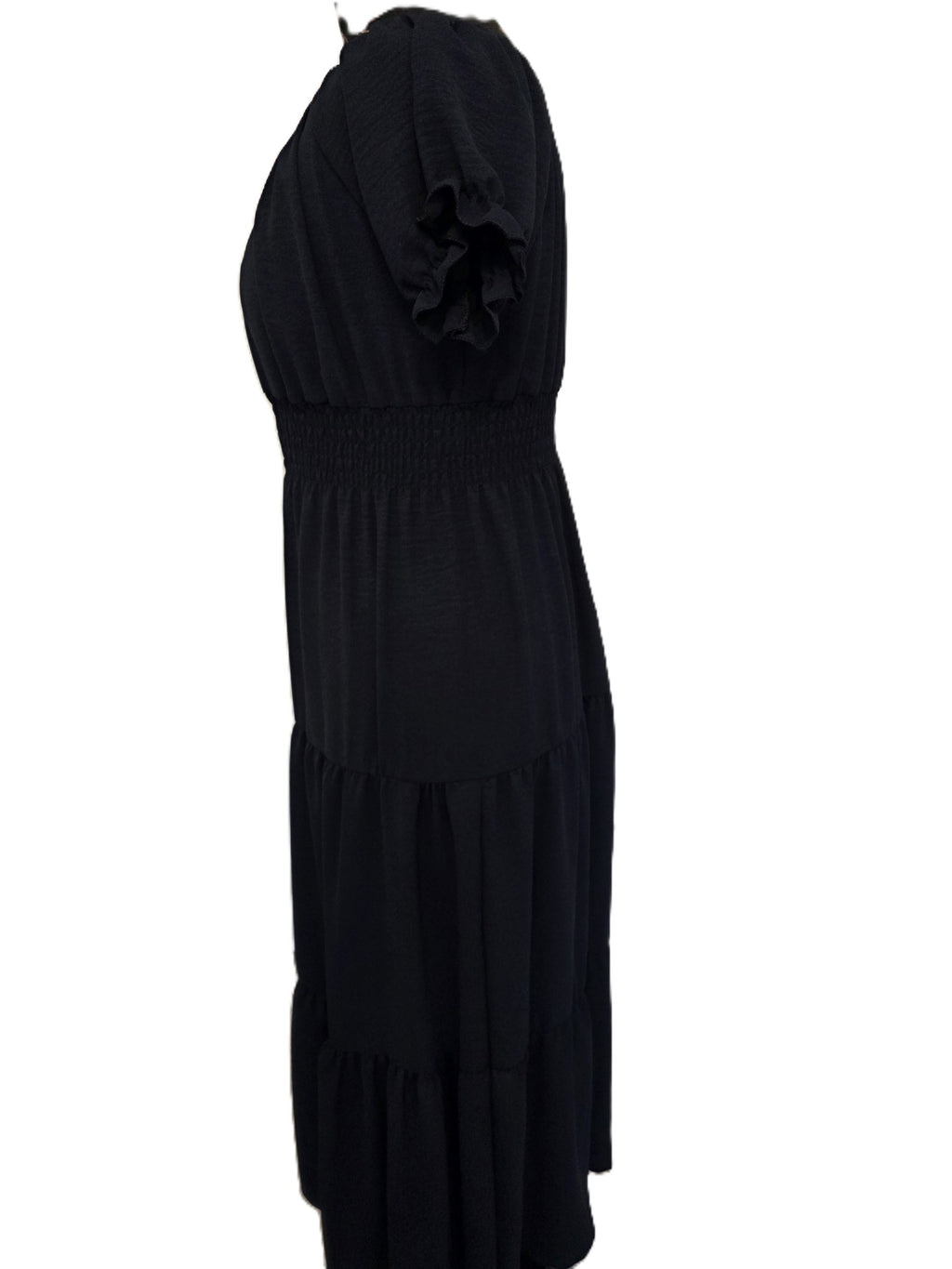 Tiered Dress Very soft and comfy Ladies Viscose 100% One Size:Regular (14-18)