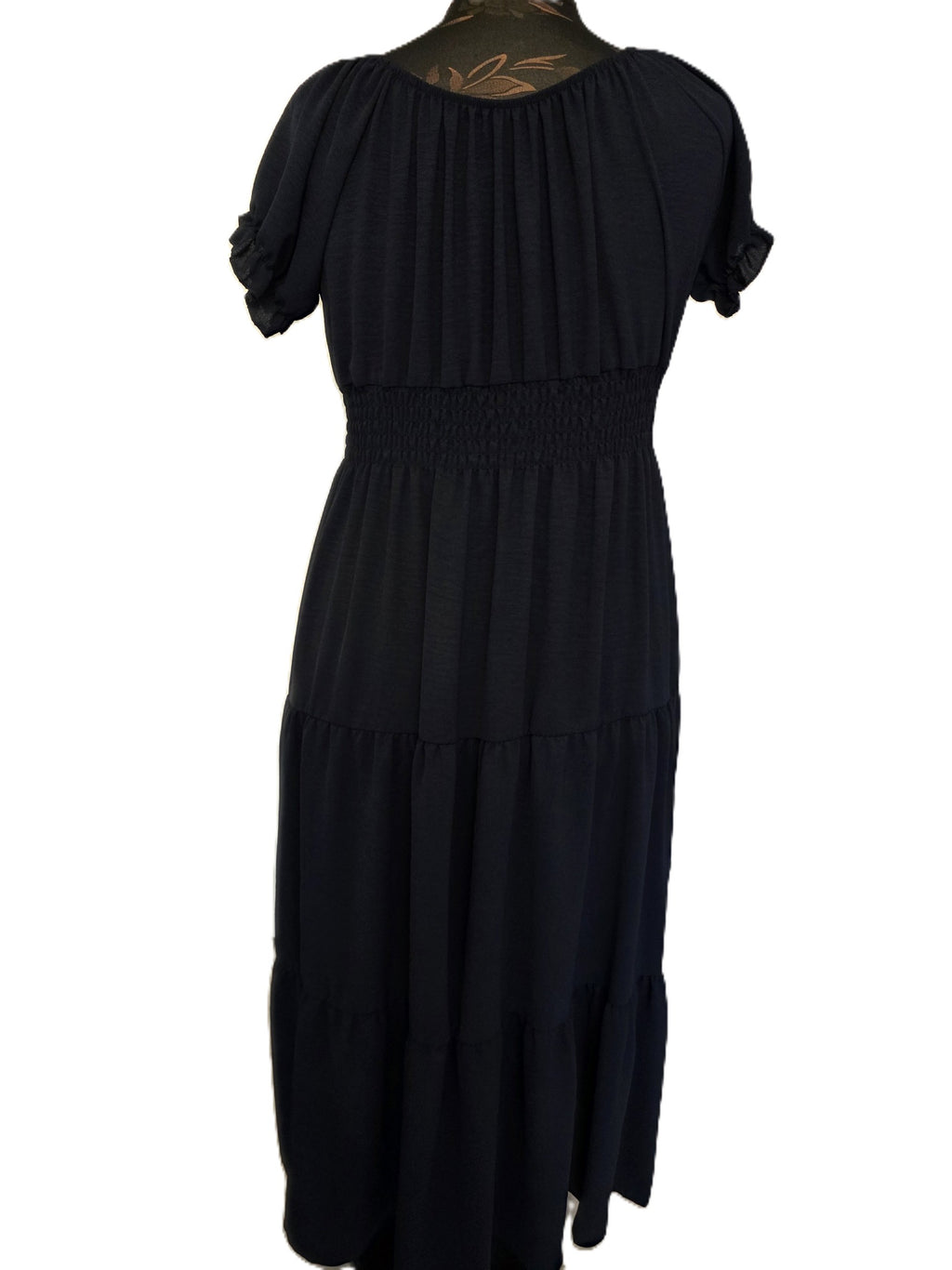 Tiered Dress Very soft and comfy Ladies Viscose 100% One Size:Regular (14-18)