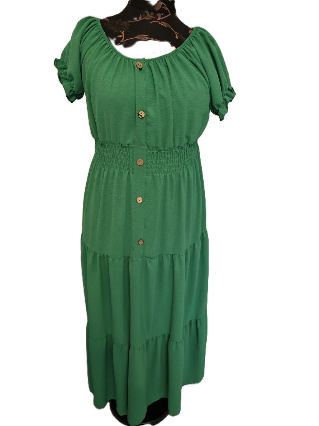 Tiered Dress Very soft and comfy Ladies Viscose 100% One Size:Regular (14-18)