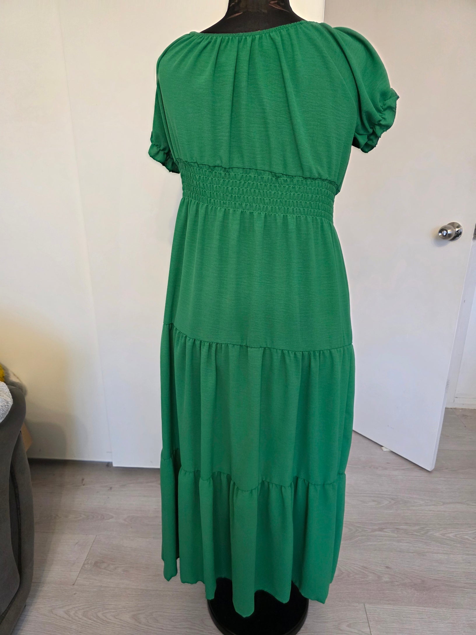 Tiered Dress Very soft and comfy Ladies Viscose 100% One Size:Regular (14-18)