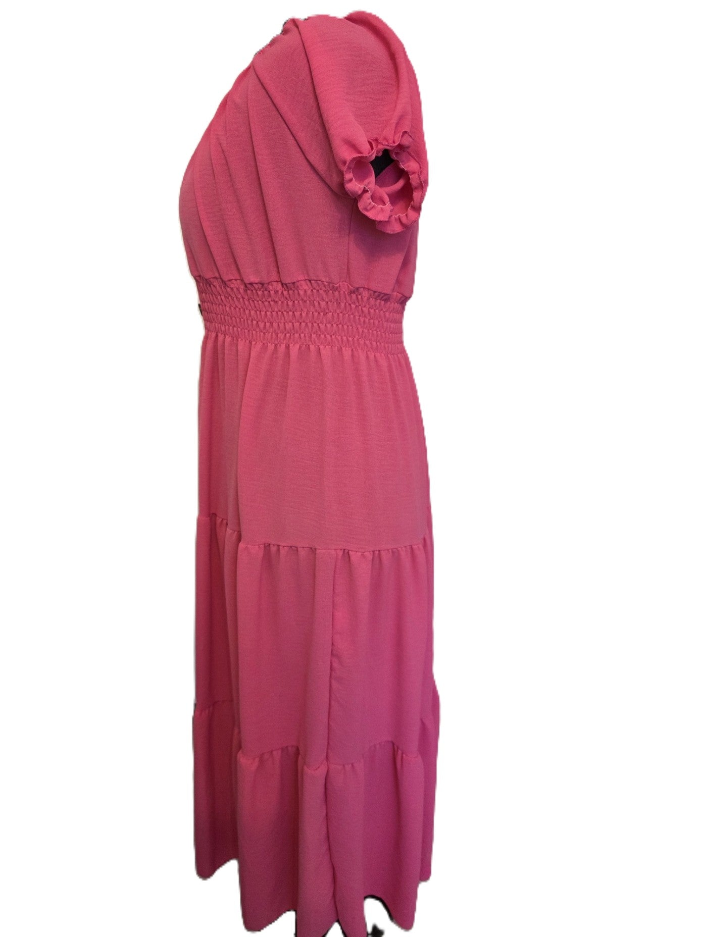 Tiered Dress Very soft and comfy Ladies Viscose 100% One Size:Regular (14-18)