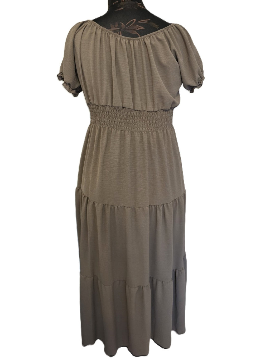 Tiered Dress Very soft and comfy Ladies Viscose 100% One Size:Regular (14-18)