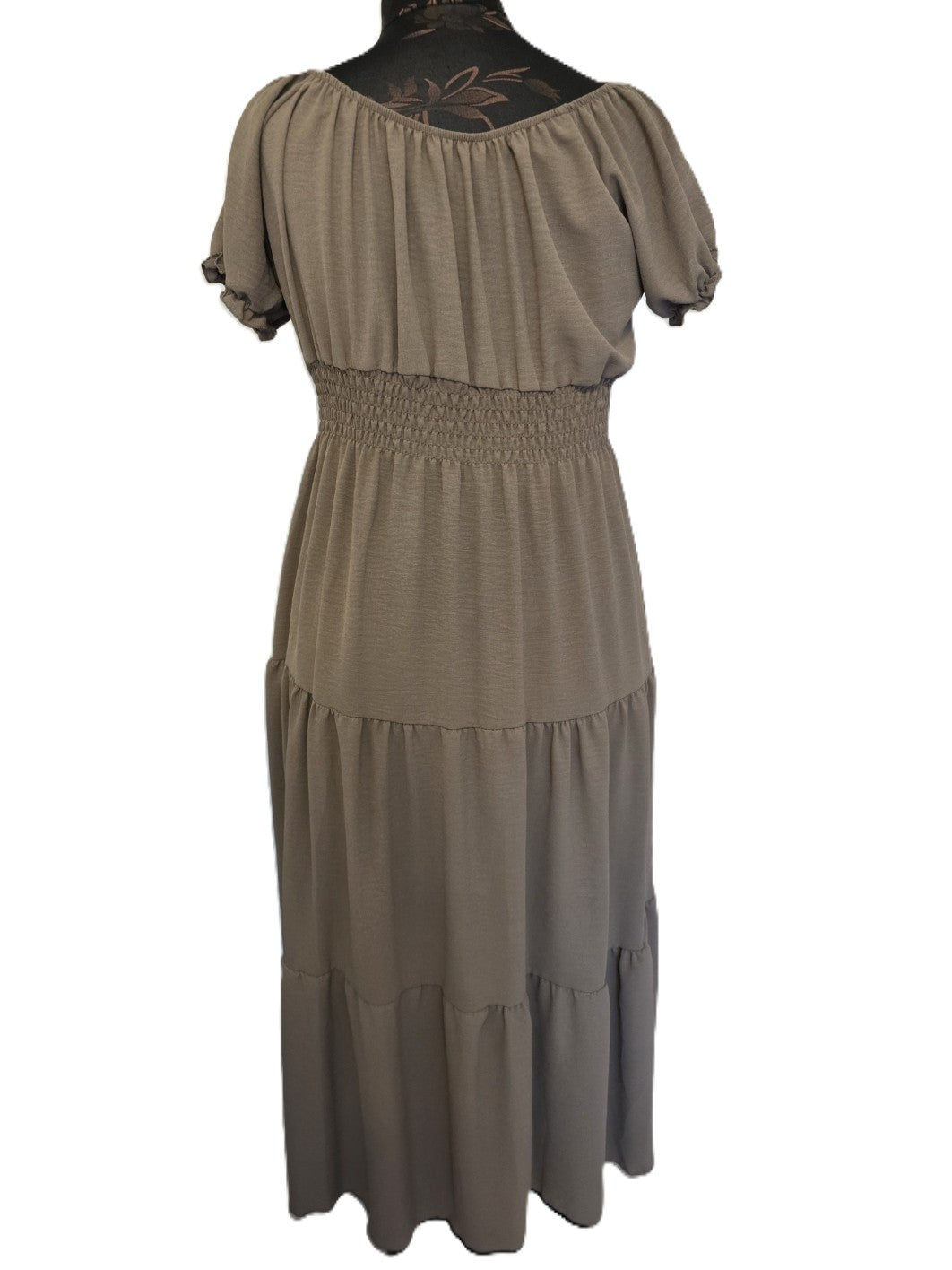 Tiered Dress Very soft and comfy Ladies Viscose 100% One Size:Regular (14-18)