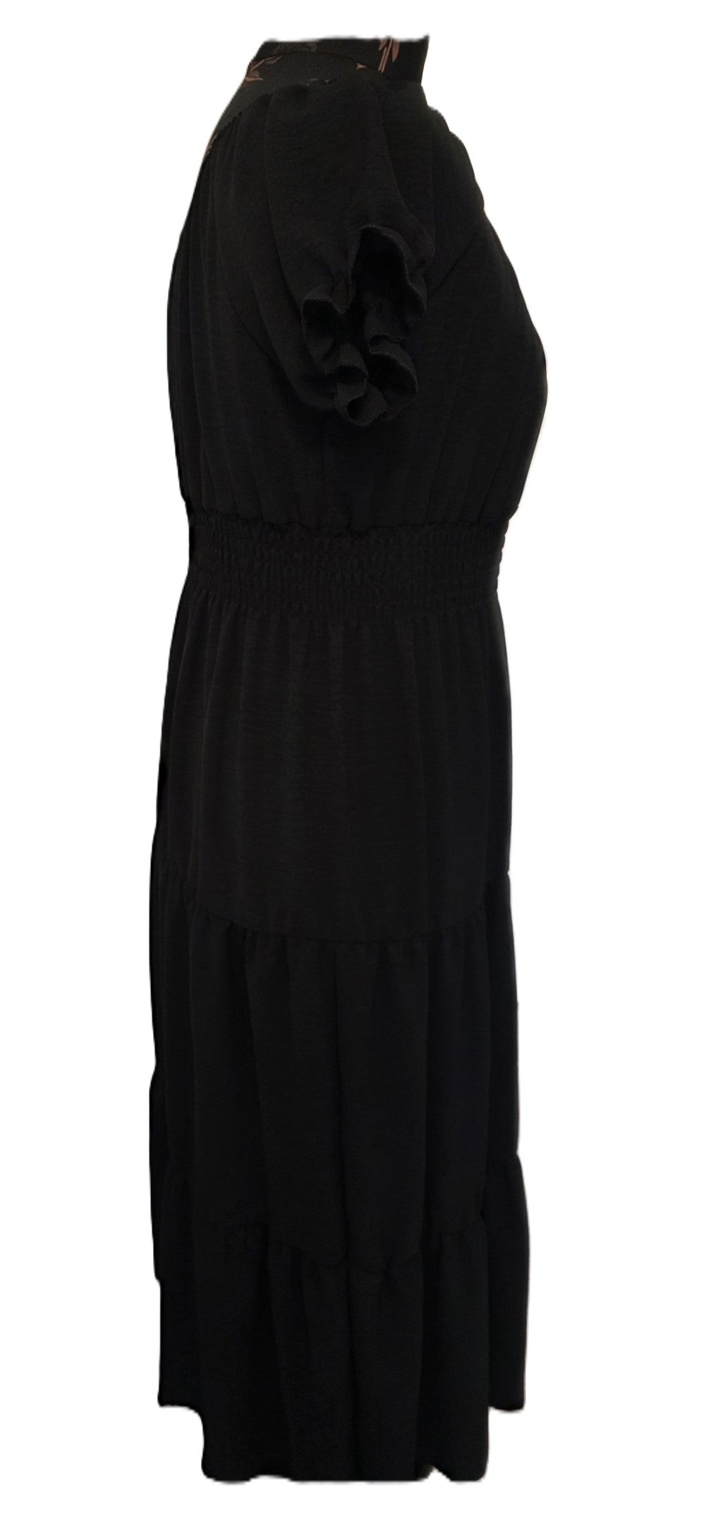 Tiered Dress Very soft and comfy Ladies Viscose 100% One Size:Regular (14-18)